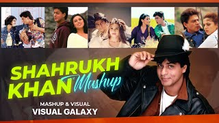 Shah Rukh Khan Mashup  Visual Galaxy  SRK Mashup  Bollywood Lofi  90s SRK Mashup [upl. by Vander]