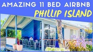 Amazing 11 Bed AirBnb in Cowes Phillip Island Victoria [upl. by Bonnette]