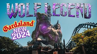 provo la NOVITÀ 2024 di GARDALAND  WOLF LEGEND [upl. by Annehsat372]