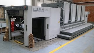 Komori L444 Impresora Offset Usada [upl. by Guido]