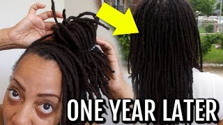 I tried the WILD GROWTH OIL on My LOCS for 12 MONTHS  My Entire Experience [upl. by Jelena]