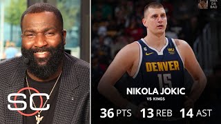 Nikola Jokic is the best player  ESPN on Nuggets star tripledouble 36 Pts in 123117 loss to Kings [upl. by Donela]