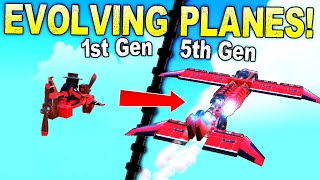 We Used Evolution to Create The Fastest Plane  Trailmakers Multiplayer [upl. by Enelear]