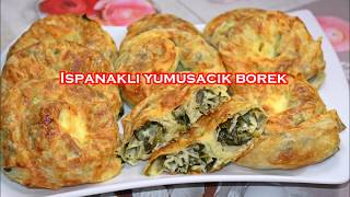 Yumusacik nefis ispanakli borek tarifi  yapimi çok kolay [upl. by Attah]