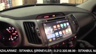 Kia Sportage Android Navigasyon Multimedya Sistemi Montajı [upl. by Deana]