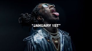 Young Thug  January 1st ft Jacquees amp Trapboy Freddy Official Visualizer [upl. by Yatnod]