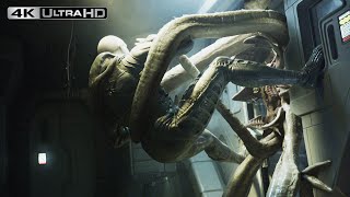 Prometheus 4K HDR  Engineer Vs Alien [upl. by Patrica]