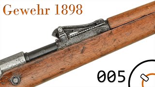 History of WWI Primer 005 German Gewehr 1898 quotMauserquot Rifle Documentary [upl. by Raimes]