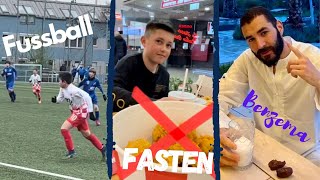 FUSSBALL und RAMADAN  Geht das Bekannte Fussballspieler die fasten  WochenVlog Rayyan Aj [upl. by Durkee]