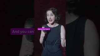 Midge Maisel knows how to speak on it  The Marvelous Mrs Maisel [upl. by Aivata]