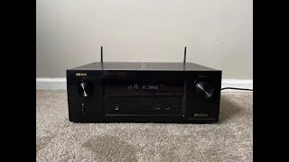 How to Factory Reset Denon AVRX3100W 72 4K Ultra HD Bluetooth WiFi Home Theater Surround Receiver [upl. by Ahsienahs]