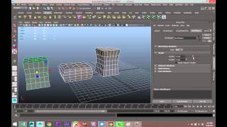 Maya tutorial Animate objects using Blend Shape [upl. by Latini]