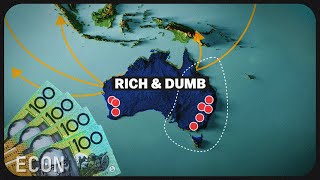 How Australias Economy Got Rich and Is Getting Dumber  Economy of Australia  Econ [upl. by Odiug]