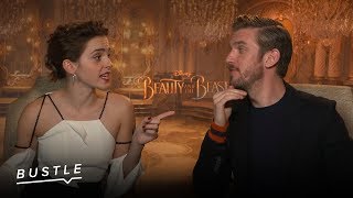 Beauty And The Beast Stars Play Finish The Disney Lyric [upl. by Ocko]