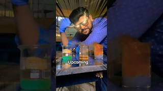 Nitric acid  Magic of Science  Chemical reaction  shorts ytshorts experiment chemistry gas [upl. by Adriel739]