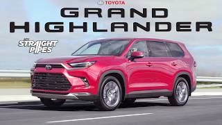 BIGGEST and BEST 2024 Toyota Grand Highlander Review [upl. by Ellehcir821]