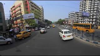 360 Degree Video  Golpark  Gariahat Flyover  Ballygunge Phari  Kolkata  VR  4K  2018 [upl. by Einttirb]