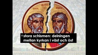 Delningen av kyrkan på 1000talet [upl. by Anailuig]