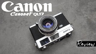 Canon CANONET QL17 📷 REVIEW [upl. by Noda722]