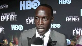 Michael Kenneth Williams aka Chalky White of HBOs Boardwalk Empire at premiere on 91510 [upl. by Pineda]