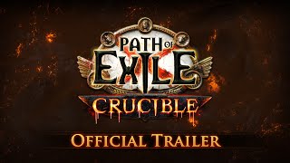 Path of Exile Crucible Official Trailer [upl. by Isadora]