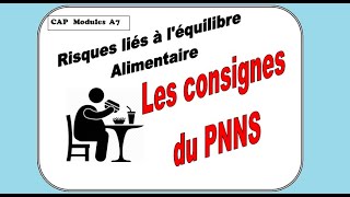 S3s2  Recommandations du PNNS4 [upl. by Tuttle]