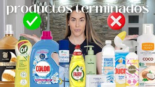 PRODUCTOS TERMINADOS🔝 LIMPIEZA DEL HOGAR Y COSMÉTICA✨ FAVORITOS DE LIMPIEZA CON PRECIOS [upl. by Nagap]