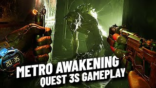 METRO AWAKENING Quest 3S Gameplay How Does the Quest 3S Perform [upl. by Jay]