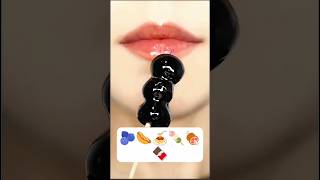 🫐🌭 ASMR CrRaraASMR  mukbang eatsounds fypシ゚ [upl. by Queston]