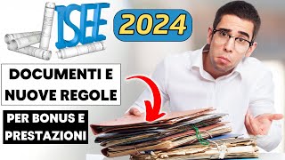 ✅ISEE 2024👉NUOVE REGOLE PER RICHIEDERE BONUS E PRESTAZIONI❗️ [upl. by Pavla]