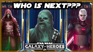 WhatWho Should Be in the NEXT Round of Lightspeed Bundles Star Wars Galaxy of Heroes [upl. by Wesle]