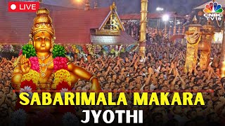 Sabarimala Makaravilakku 2024 LIVE Makara Jyothi In Sabarimala 2024  Jyothi Darshanam  N18L [upl. by Ahtelahs429]