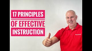 17 Principles of Effective Instruction by TeacherToolkit [upl. by Sly159]