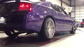 SRT8 Dodge Charger Dyno Plum Crazy [upl. by Lourie]