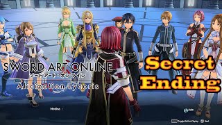 SAO Alicization Lycoris  Getting the SECRET Ending  CREDITS Scarlet English  Epilogue [upl. by Lala]