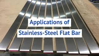 Stainless Steel Flat BarsPolished Custom Cut  304 316  AAA Metals [upl. by Nallad]