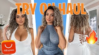 Tight and Tiny Dress Try On  HOT Try On Haul  Toni Camille [upl. by Bowerman]