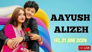 ALIZEH CONTROVERSY 🙈  ROOH PADI ALIZEH 😭  AAYUSH ALIZEH LIVE ♥️  YE HUWA THA 😡  MISSING AAYUSH 😢 [upl. by Nirak]