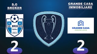 IPRO  CHAMPIONS LEAGUE  GIRONE D SG BROKER 22 GRANDE CASA IMMOBILIARE [upl. by Duaner]