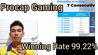 Procap Gaming  7 Quantum Formula Winning Rate 9922  Gaming  Bacarrat Crypto or Forex [upl. by Yelsehc]