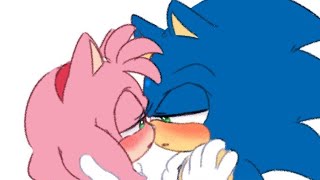 SonAmy Kiss Comic Dub [upl. by Williamson855]