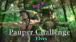 Pauper Challenge  Elves  Getting a Top 8 Playing the Matchup Lottery [upl. by Jabin]