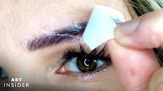 How To Use Temporary Eyebrow Tattoos [upl. by Mosora737]