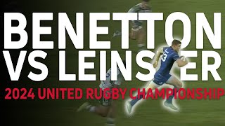 Benetton Rugby vs Leinster Rugby  Full Match Replay Of URC Round 3 Action [upl. by Dnyletak]