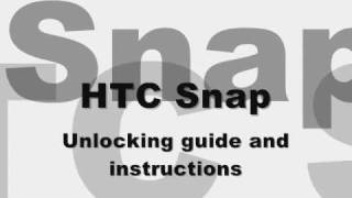 UNLOCK HTC SNAP S522  How to Unlock HTC Snap s522 by Unlock Code [upl. by Eneryc]