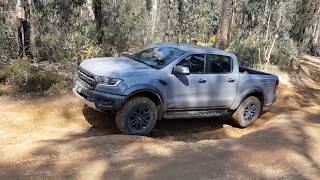 Ford Ranger Raptor vs Toyota HiLux Rugged X Review [upl. by Nyrret]