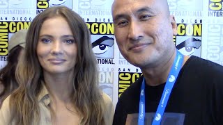 Freya Allan Reveals THE WITCHER Season 4 Details  KINGDOM OF THE PLANET OF THE APES  SDCC [upl. by Nanek713]