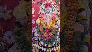 Jay Ganesh Jay Ganesh ganpatibappa short akgrecipesandvlogs [upl. by Sanders]