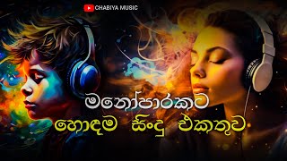 මනෝපාරකට හොඳම සිංදු එකතුව 2  Manoparakata Sindu  Best New Sinhala Songs Collection  Sinhala Songs [upl. by Ablem]