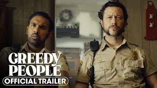 Greedy People 2024 Official Trailer  Himesh Patel Lily James Joseph GordonLevitt [upl. by Adnilema]